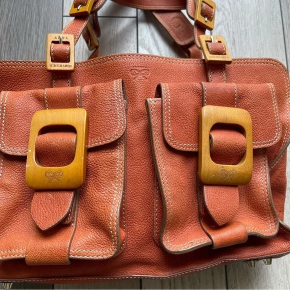 London Ania Hindmarch leather bag - Picture 11 of 13